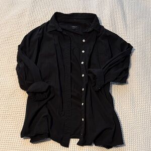 American Eagle Go Big Oversized Shirt